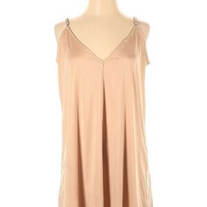 Sabina Musayev Cream Slip Dress xs